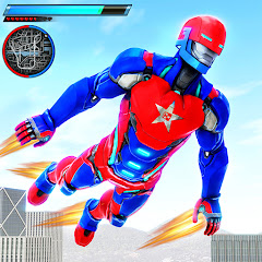 Flying Superhero Robot Rescue Mod Apk