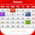 Thai Calendar 2024 Mod