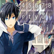 anime boy keyboard theme Mod