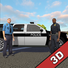 Police Cop Simulator. Gang War Mod