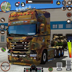 Truck Games Army Truck Driving Mod