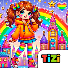 عالم Tizi: ألعاب حياة المدينة مهكر APK