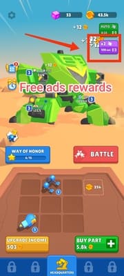 Armored Robots: Mech Wars PvP mod