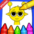 Sprunki: Anime Coloring Fun Mod