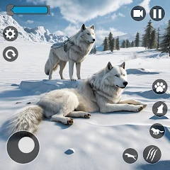 Arctic Wolf Family Simulator Mod Apk [Unlimited money]