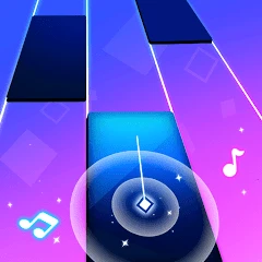 Beat Notes Cyber Music Game Mod Apk [Free purchase][Mod speed]