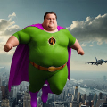 Super Fighting Fat Hero Game icon