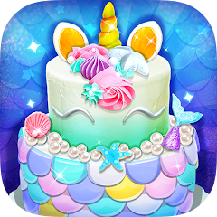 Unicorn Mermaid Cake Mod