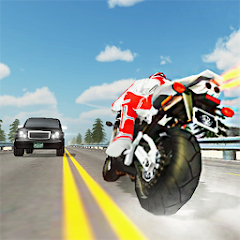 Endless Moto Traffic Racer 3D Mod