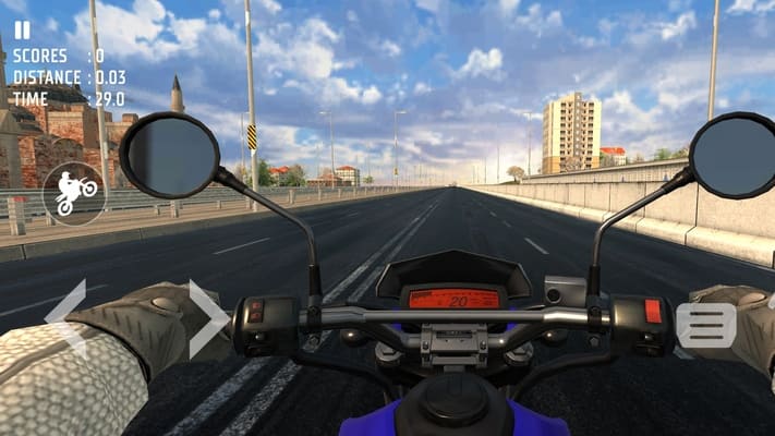Traffic Bike: Driving City 3D мод