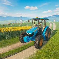 Farm Life Tractor Simulator 3D icon