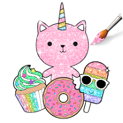 Kawaii Game Coloring Book Mod