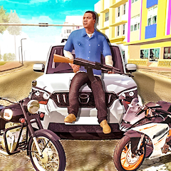 Indian Bike Game Mafia City 3D Мод APK