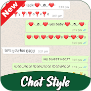 Chat Style For WhatsApp : Cool Font & Stylish Text Mod