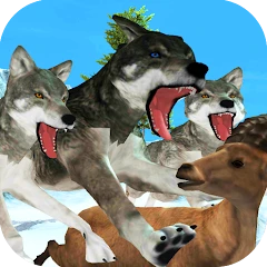 Hungry Wolves Forest Wild Hunt Mod APK