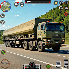 Truck Games Army Truck Driving Mod