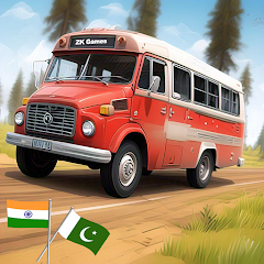 India vs Pakistan Offroad Bus Mod APK