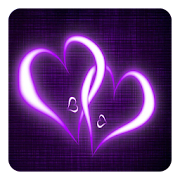 Purple Hearts Live Wallpaper Mod