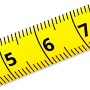 Tape Measure: Measuring Ruler icon