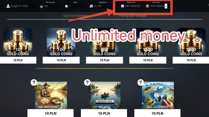 Professional Fishing 2 mod