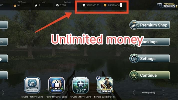 Professional Fishing 2 MOD APK Review And Video Guide for Android Banner