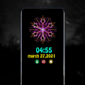 Always on display clock widget Mod