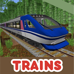 Trains mod for minecraft pe Mod