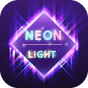 Neon Light Board - Scrolling Neon Text On Photo Mod