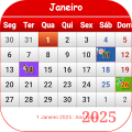 Portugal Calendário 2024 Mod