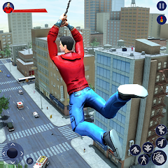 Flying Spider Fight Hero Games Мод APK