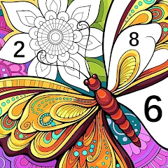 Tangle Color by Number Book Mod Apk [Remove ads][Mod speed]