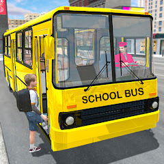 School Bus Driver Fun Game Mod APK