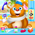 Animals Clinic Kids Care Games icon