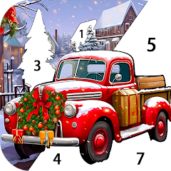 Vintage Color by Number Game Mod APK