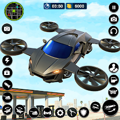 Flying Car Simulator: Car Game Mod APK