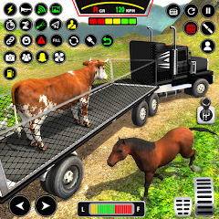 Farm Animal Truck Driver Game Mod APK