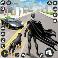 Bat Superhero Man Hero Games Mod Apk