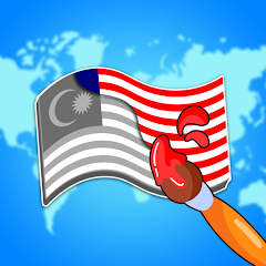 Flag Painting: Country Painter Mod APK'sı