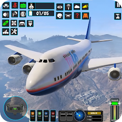 Aeroplane Simulator Game 2025 Mod