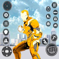 Iron Rope Hero: Superhero Game Mod Apk 3.2 [ازالة الاعلانات][Mod speed]