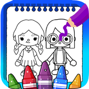 Toca Boca Coloring Mod APK