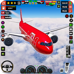 Flight Plane Driving Games Mod APK'sı