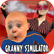 Crazy Granny grandma Simulator funny game Mod