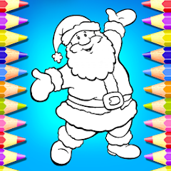 Christmas Kids Coloring Book Мод APK