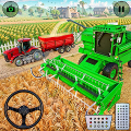 Indian Farming Tractor Game 3D icon