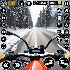 Highway Ride Bike Racing Games Mod