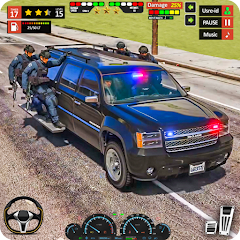 US Police Car Cop Games 2024 Mod APK