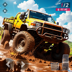 Offroad Mud Truck Game Offline Mod APK'sı