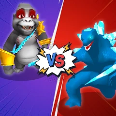 Merge Kog Gozilla Vs Dinosaur Mod Apk [Remove ads][Mod speed]