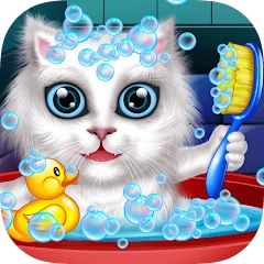 Wash and Treat Pets Kids Game Mod Apk [Remove ads][Mod speed]